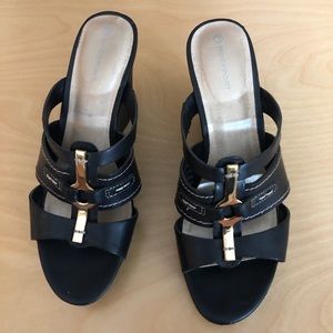 Black sandals